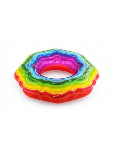 Bouée rubans arc-en-ciel Rainbow Ribbon BestWay - 1